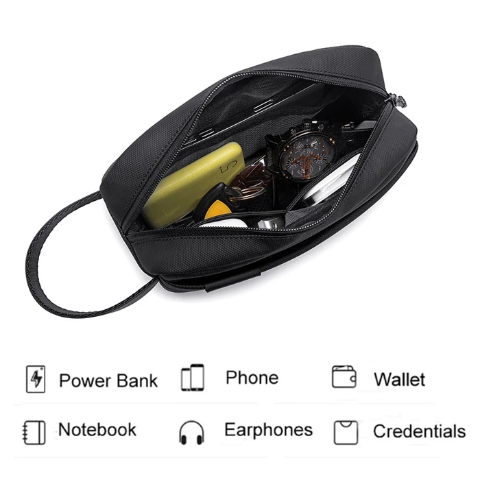 ARCTIC HUNTER τσάντα χειρός K00580 2.5L γκρι