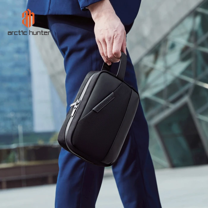 ARCTIC HUNTER τσάντα χειρός K00691 2.7L μαύρη