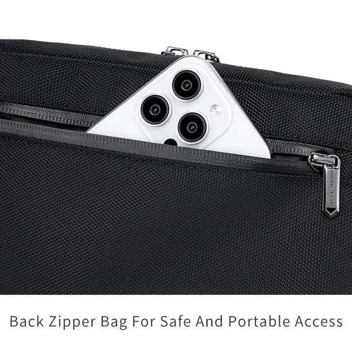 ARCTIC HUNTER τσάντα χειρός K00691 2.7L μαύρη