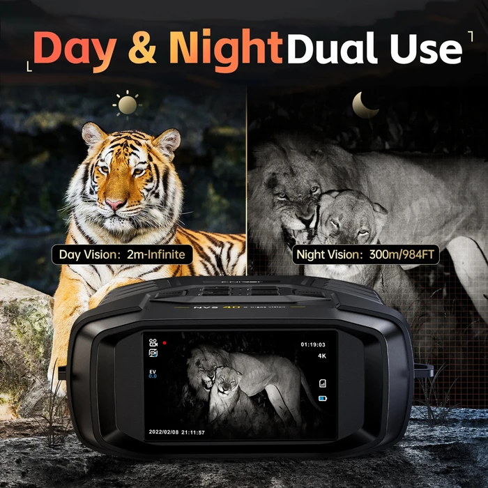 FNIRSI Digital Night Vision Binoculars NVS-40