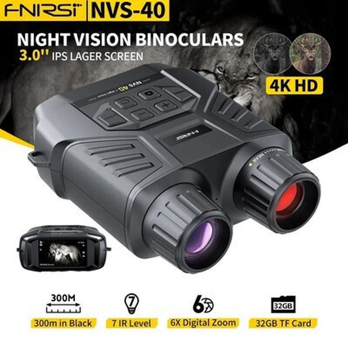 FNIRSI Digital Night Vision Binoculars NVS-40