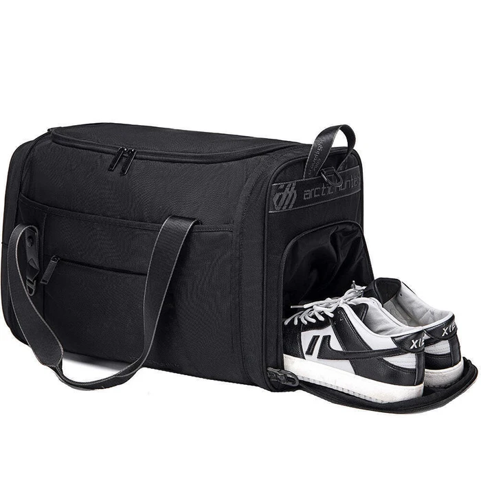 ARCTIC HUNTER Τσάντα Ταξιδίου Πτυσσόμενη 30L Μαύρη