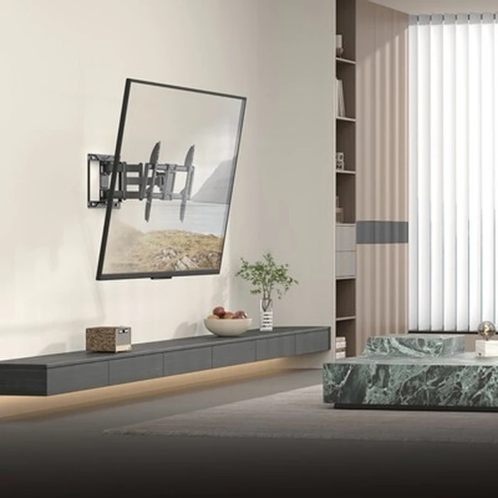 POWERTECH TV Wall Mount PT-1423 37 90 inches 75kg Heavy Duty Full Motion