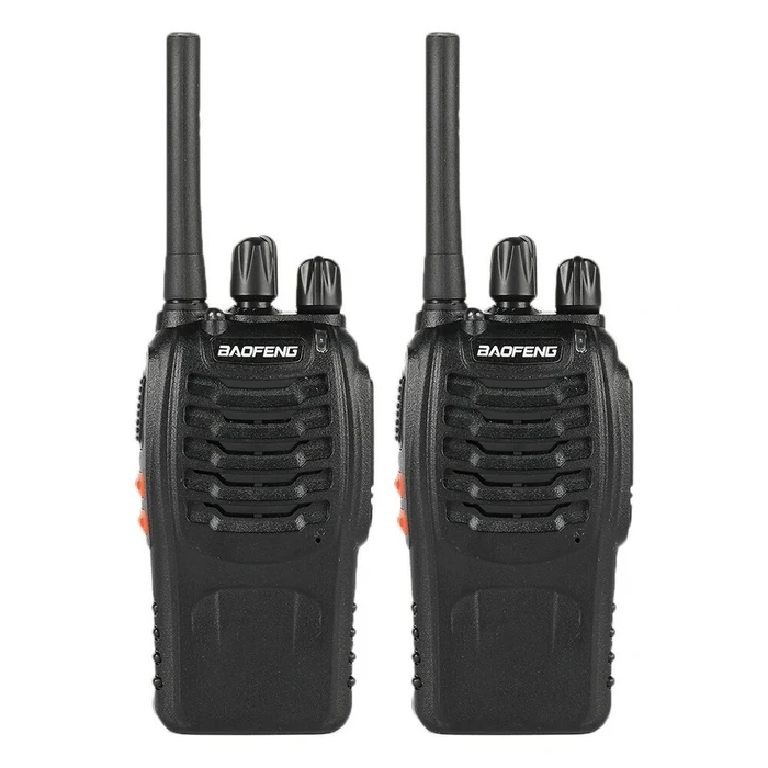 BAOFENG Σετ Ασύρματοι Πομποδέκτες BF-88E PMR 0.5W Μαύρο 2τμχ