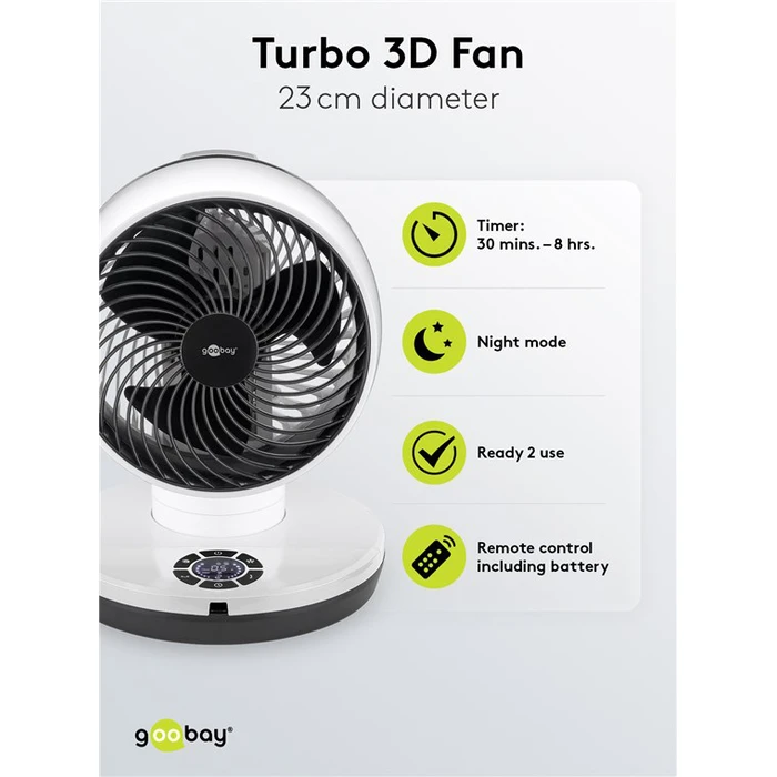 GOOBAY Floor Fan 59515 White