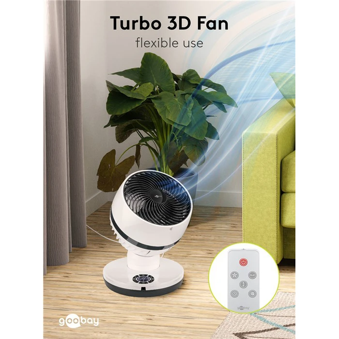GOOBAY Floor Fan 59515 White