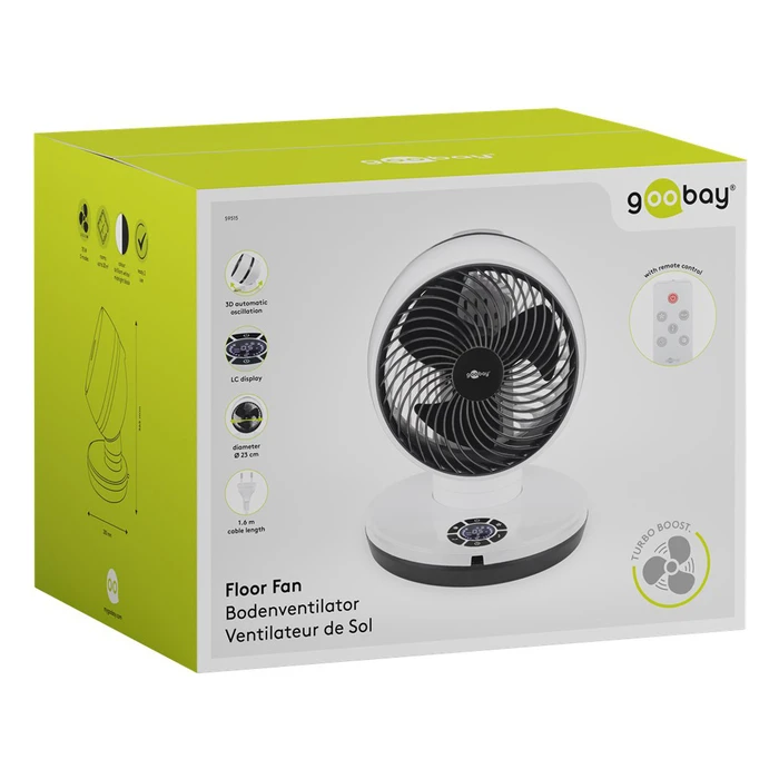 GOOBAY Floor Fan 59515 White