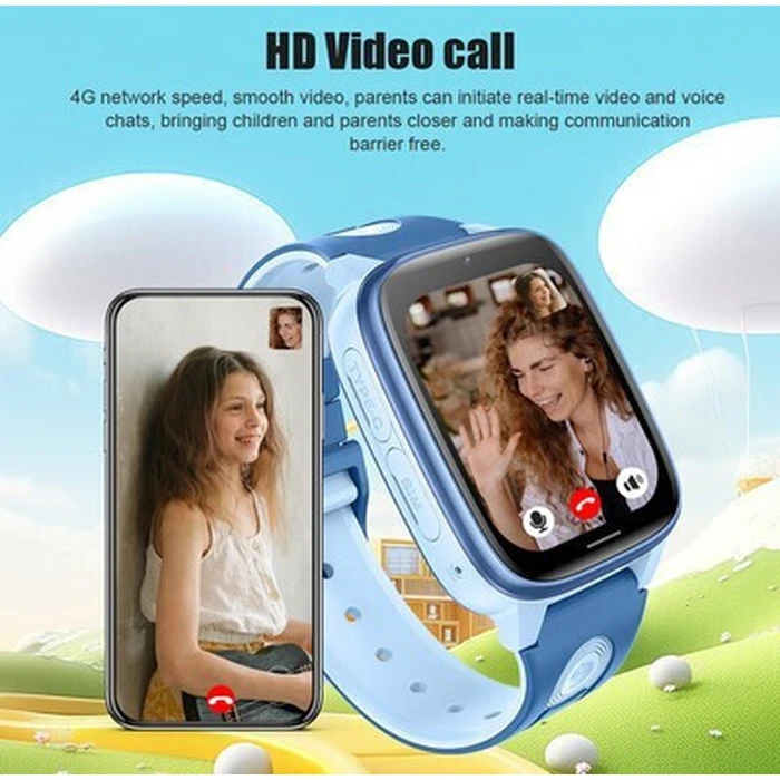 INTIME GPS smartwatch για παιδιά IT-073 1.83 κάμερα 4G IPX5 ροζ