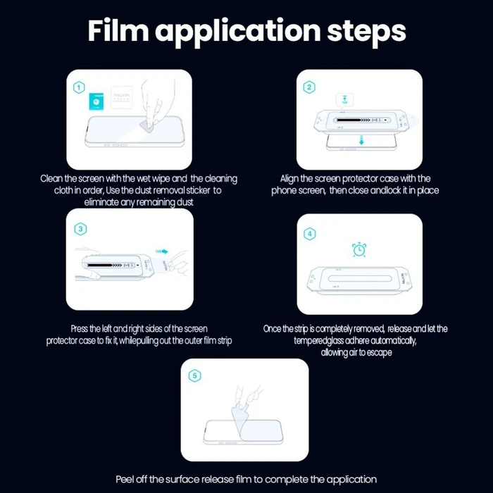 NILLKIN Tempered Glass 2.5D Guardian για Apple iPhone 17 Pro