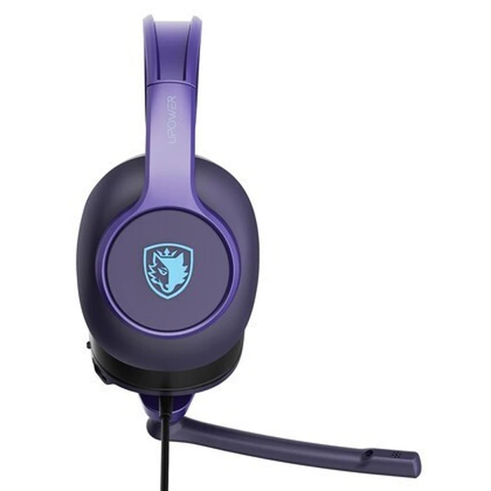 SADES gaming headset UPOWER 3.5mm 40mm purple