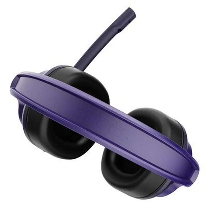 SADES gaming headset UPOWER 3.5mm 40mm purple