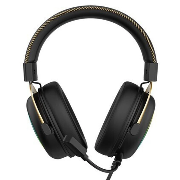 SADES Gaming Headset Alchemist USB 50mm V7.1 Surround ENC RGB Μαύρο