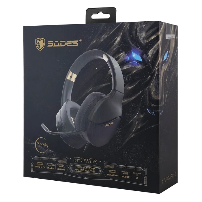 SADES Gaming Headset SPOWER