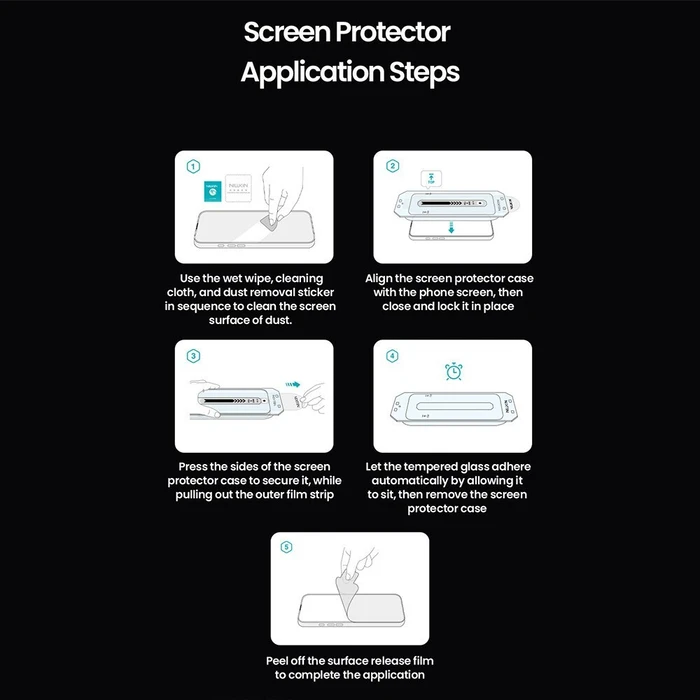 NILLKIN Tempered Glass 2.5D CP Pro για Apple iPhone 17 Pro