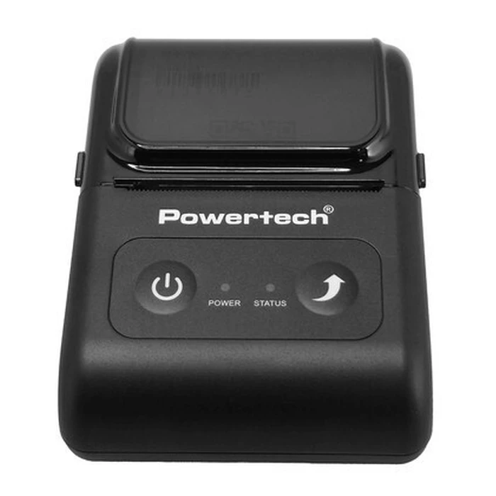 POWERTECH Portable Thermal Receipt Printer PT-1508 USB-C Bluetooth Black