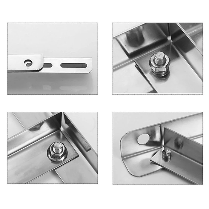 HOME USE επιτοίχια βάση κλιματιστικού HUH 0250 ανοξείδωτη έως 180kg