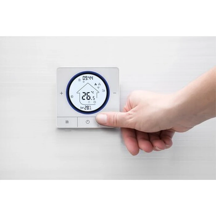 UNBRANDED Smart θερμοστάτης αερίου BHT 800WM GCLW WiFi επιτοίχιος λευκός