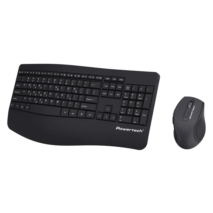 POWERTECH set ποντίκι πληκτρολόγιο PT 1490 2.4GHz Bluetooth μαύρο