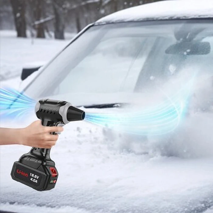 KINZIR ηλεκτρικό air duster AD47 400W 10000mAh μαύρο