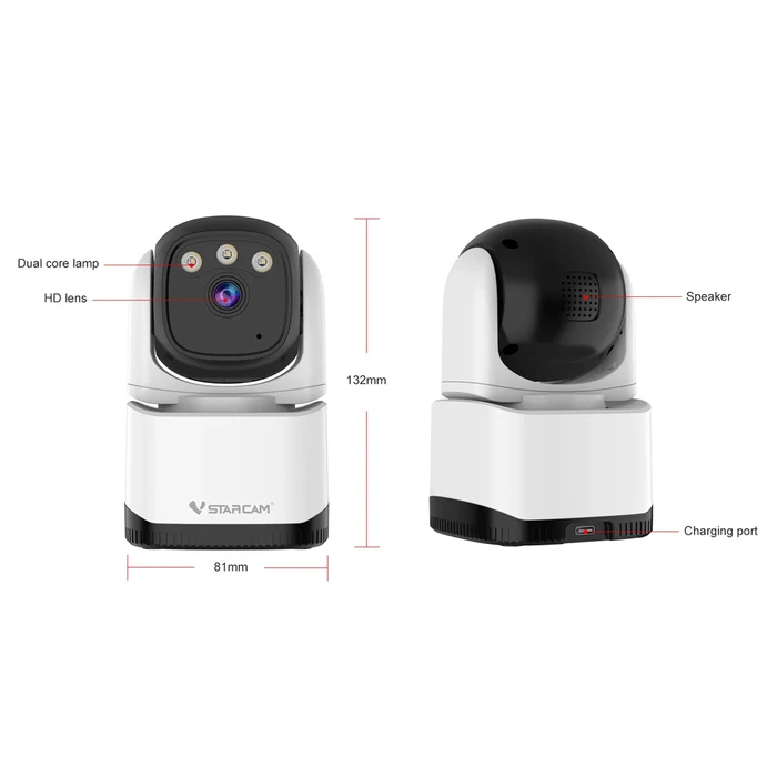 VSTARCAM Smart Camera CS995 3MP WiFi PTZ SD