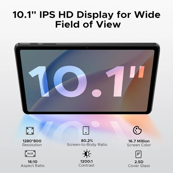 DOOGEE tablet Tab A9 10.1 3 64GB Android 15 μαύρο