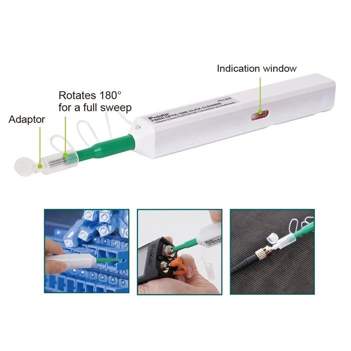 Fiber Optic Connector Cleaner PROSKIT FB C008 for 2.5mm FC ST SC