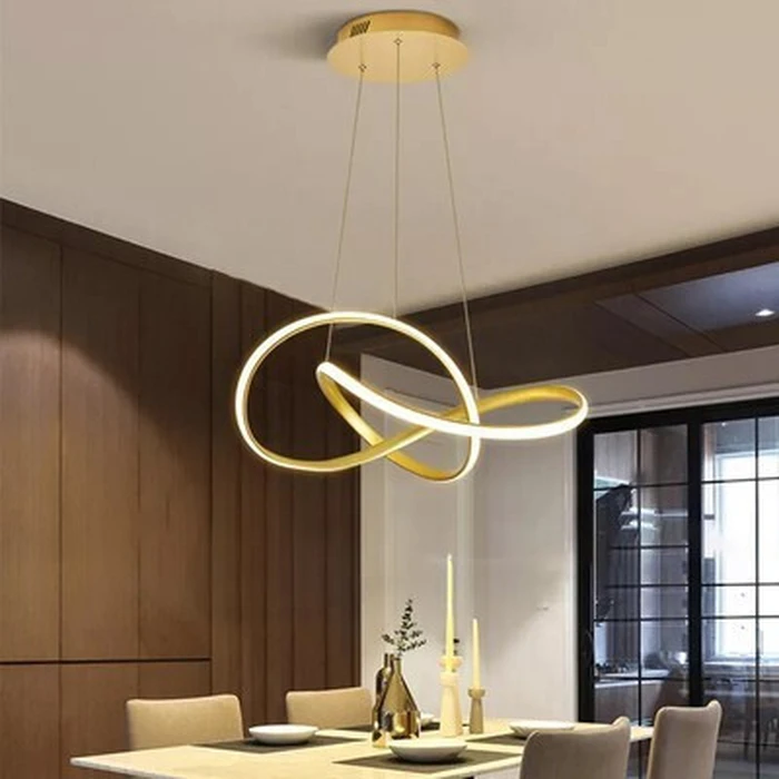 POWERTECH LED φωτιστικό οροφής HLL-0208 48W 4000K χρυσό