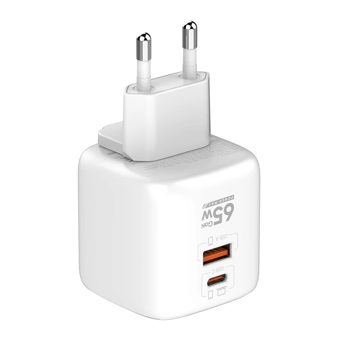 LDNIO Wall Charger Q2617 65W GaN with USB-C Cable EU UK US
