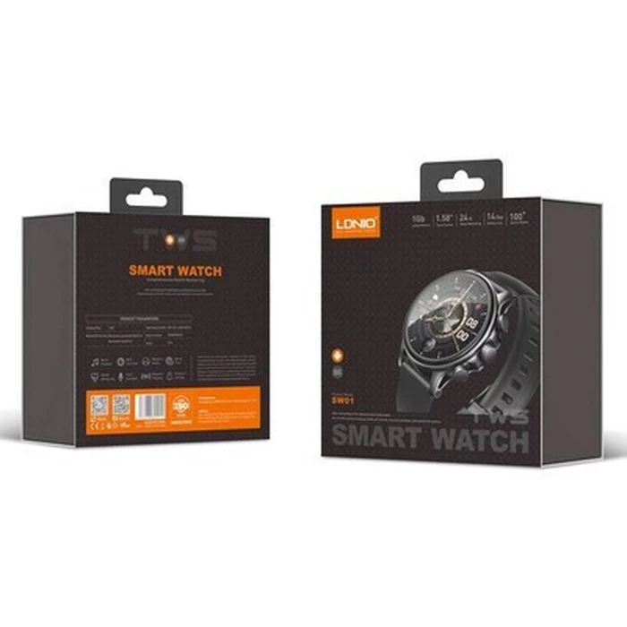 LDNIO Smartwatch SW01 Μαύρο