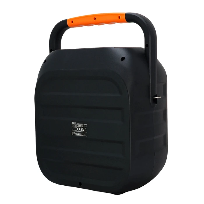 JYX Φορητό Ηχείο T26 T με 2 Μικρόφωνα 20W 4000mah LED Μαύρο