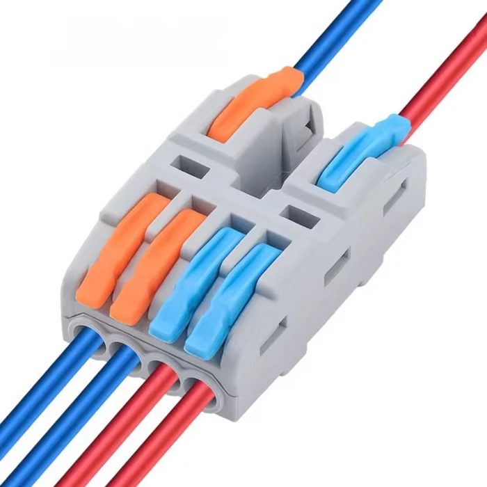 POWERTECH κλέμα σύνδεσης καλωδίων TOOL-0107 4pin προς 2pin 5τμχ