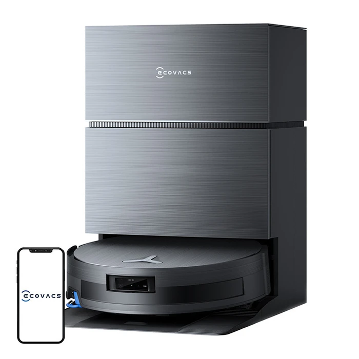 Ecovacs Deebot X11 Pro Omni Σκούπα Ρομπότ με Χαρτογράφηση LIDAR, Απορρόφηση 19500Pa, Μαύρη