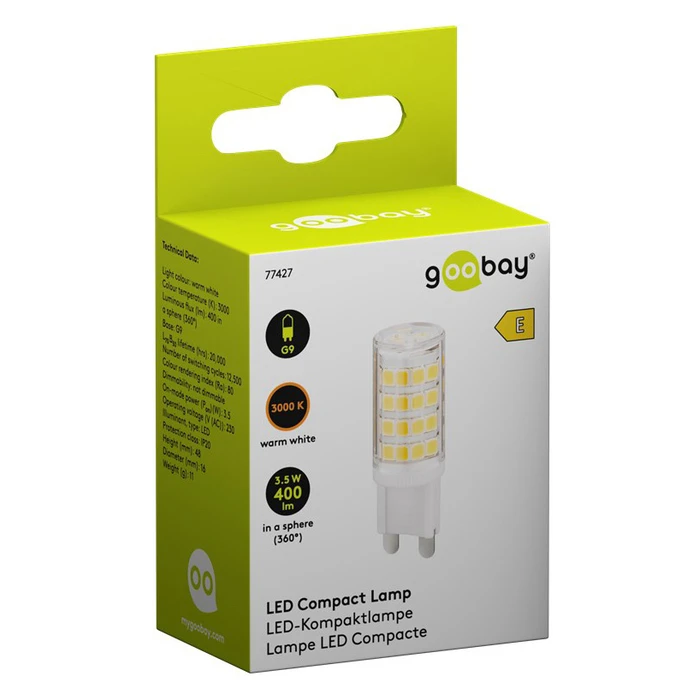 GOOBAY LED Lamp G9 3.5W 3000K 400lm