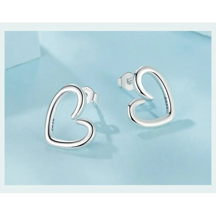 BAMOER Σκουλαρίκια Καρφωτά SCE1769 Ασήμι 925 Ασημί