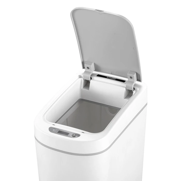 HOME USE κάδος απορριμμάτων HUH-0255 με φωτοκύτταρο 7lt λευκός