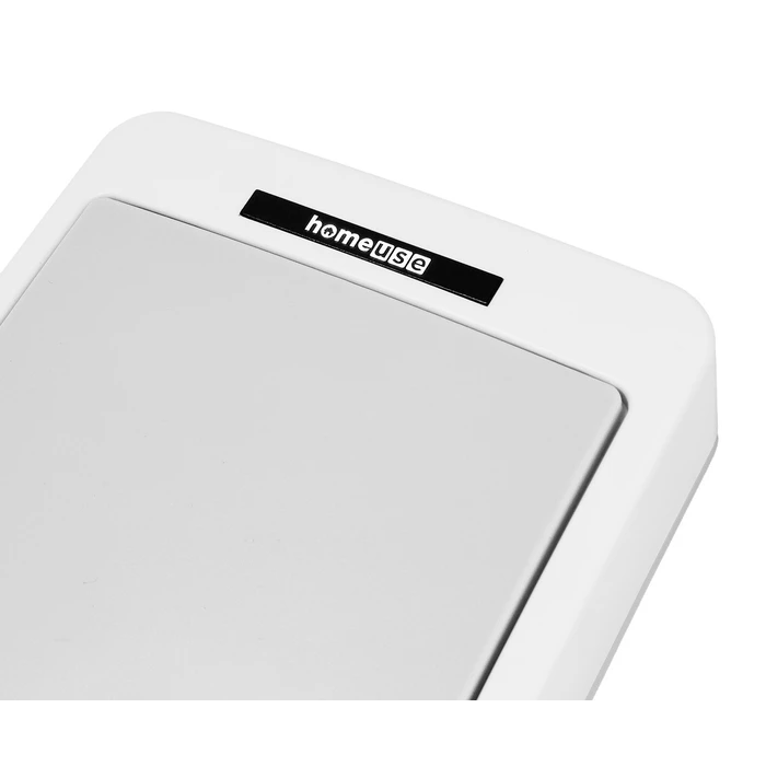 HOME USE κάδος απορριμμάτων HUH-0255 με φωτοκύτταρο 7lt λευκός