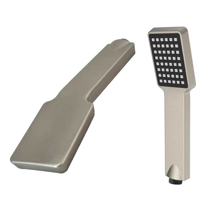 BRUNO σετ κεφαλή ντους με τηλέφωνο αναμεικτική εντοιχισμού ασημί