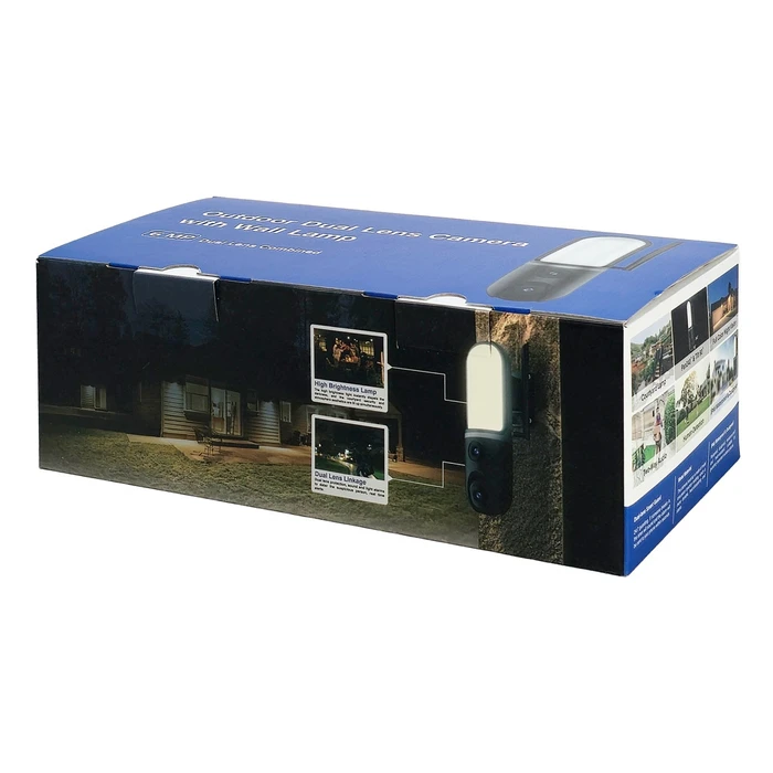 VSTARCAM Smart Camera FC4 with Light Dual Lens 3MP WiFi SD PTZ IP66