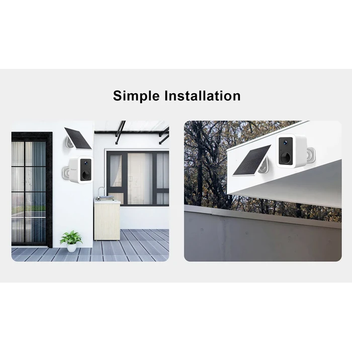 VSTARCAM Smart Solar Camera CB554 with Light