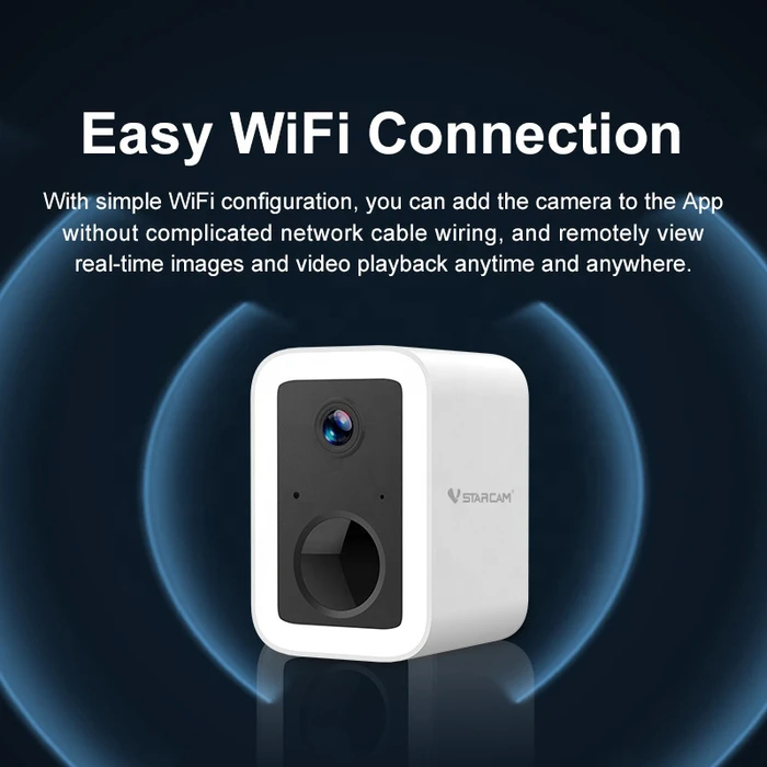 VSTARCAM Smart Solar Camera CB554 with Light