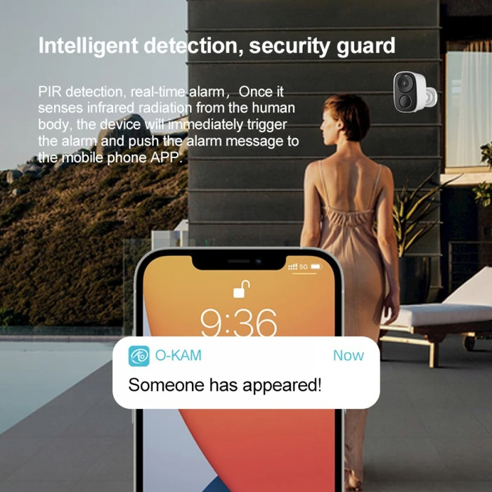 VSTARCAM Smart Solar Camera BG54 3MP 4G SD 5200mAh IP66