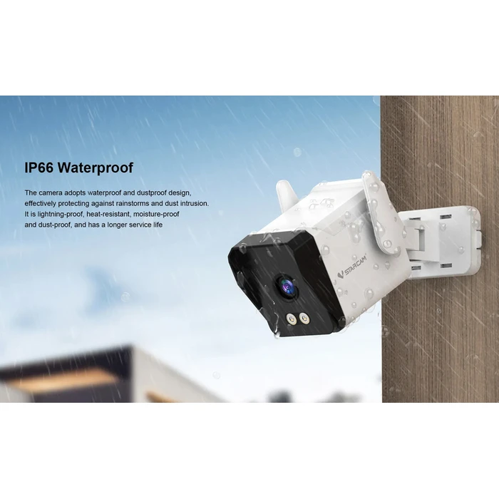 VSTARCAM Smart Camera TS3 3MP WiFi SD IP66