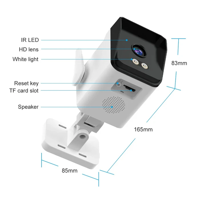 VSTARCAM Smart Camera TS3 3MP WiFi SD IP66