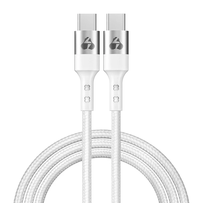 POWERTECH USB-C to USB-C Cable PD 60W 1m White