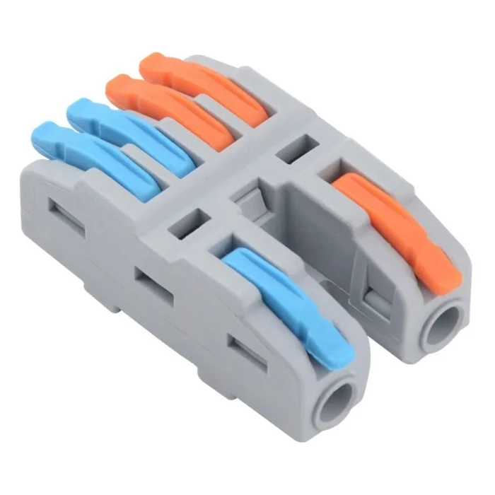 POWERTECH κλέμα σύνδεσης καλωδίων TOOL-0106 3pin προς 3pin 10τμχ