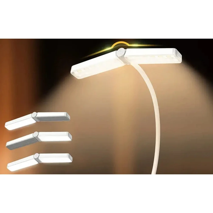 GLOCUSENT LED φακός διαβάσματος GLCSNTA2902 επαναφορτιζόμενος έως 63lm λευκός