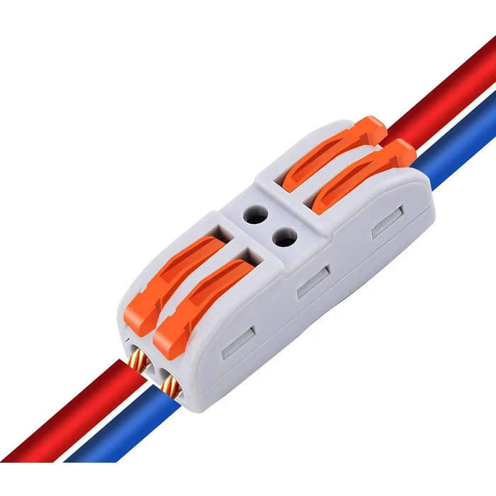POWERTECH κλέμα σύνδεσης καλωδίων TOOL-0103 2pin προς 2pin 10τμχ