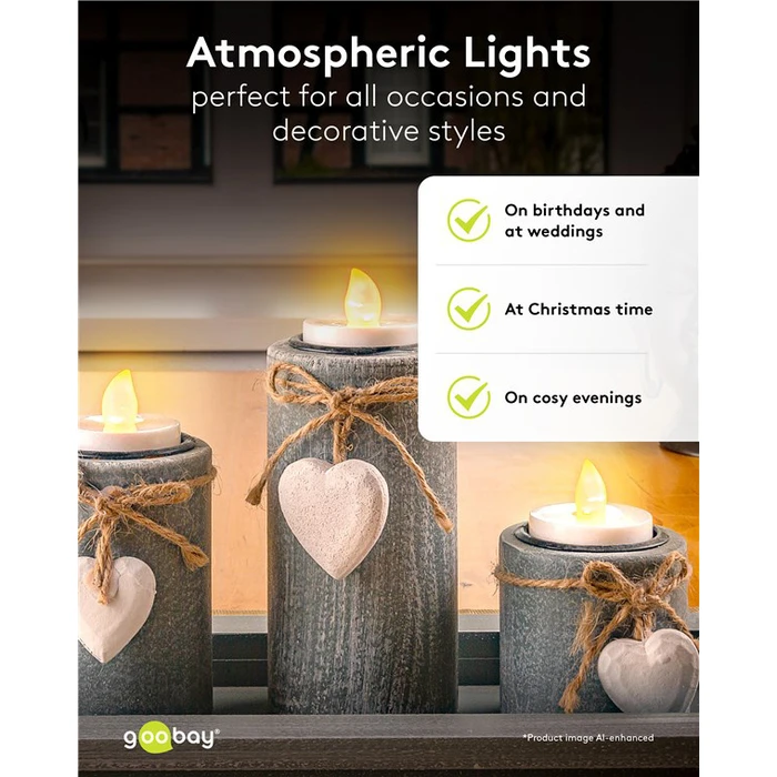 GOOBAY σετ LED φωτιστικά ρεσώ 77752 2500K IP20 4τμχ