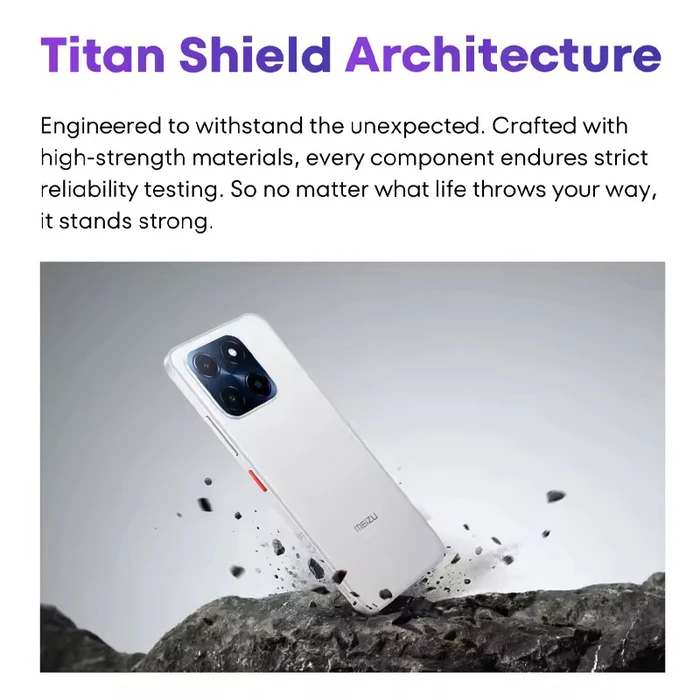 MEIZU Smartphone Mblu 22 679 4 128GB 5000mAh Μαύρο