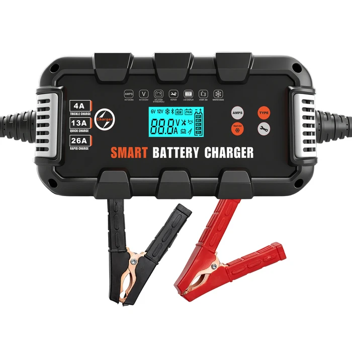 BYGD Φορτιστής και Συντηρητής Μπαταρίας Αυτοκινήτου F26000M με Οθόνη